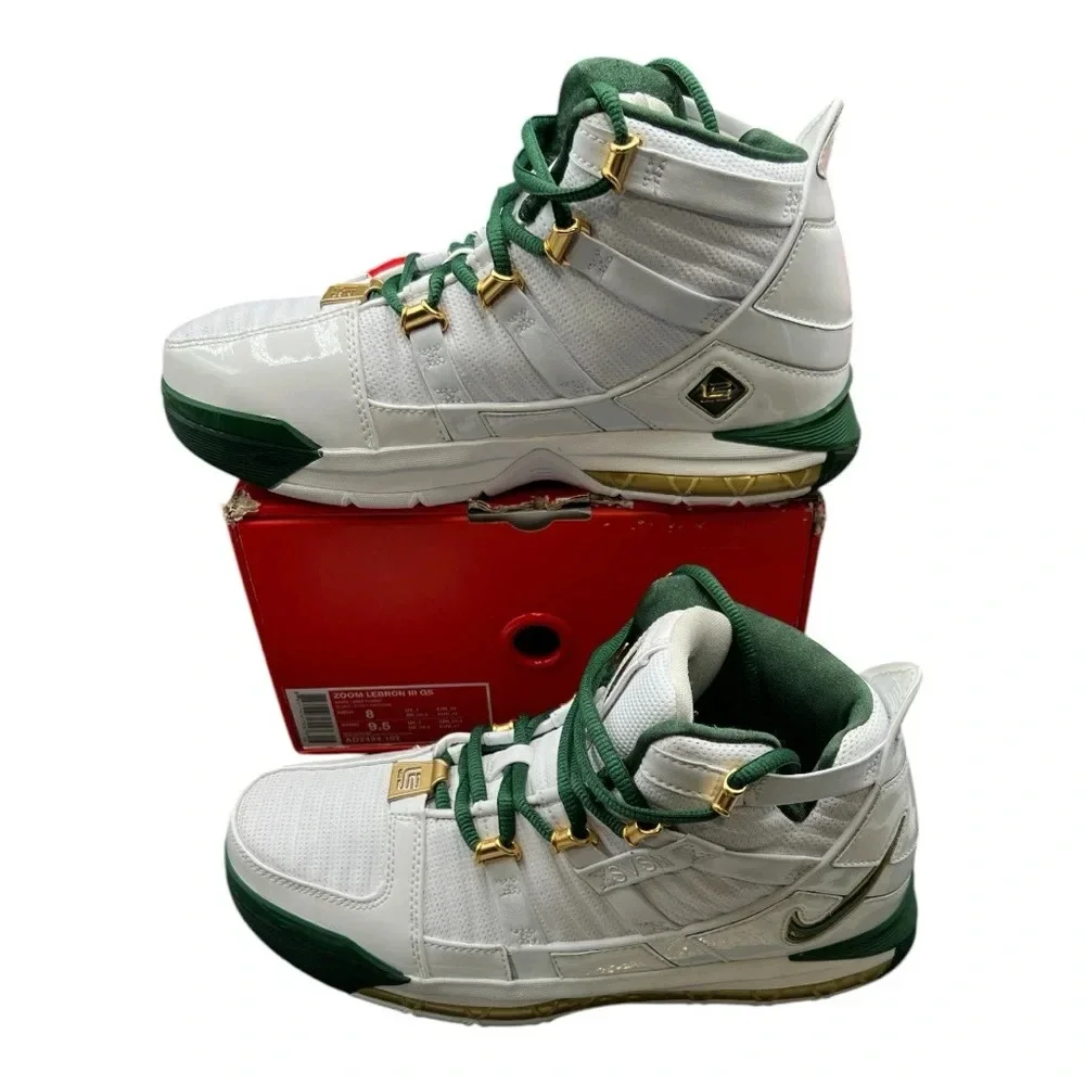 NIKE LeBron Q III, Style# AO2434-102, 100% Authentic (see photos) - Picture 13 of 14